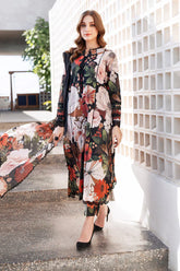 BAROQUE - 3PC KHADDAR PRINTED SHIRT WITH KHADDAR PRINTED DUPATTA AND TROUSER - HZU2509